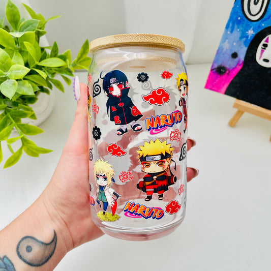 Ninja Anime Glass Can